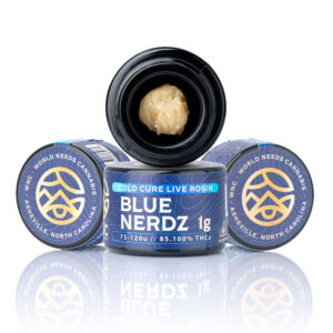 Blue Nerdz Cold Cure Live Rosin (85.100% THCa)