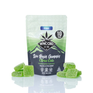 Citrus Cola Live Resin Gummies Citrus Cola Live Resin Gummies, green cubes, WNC CBD packaging, 25mg, Bubba Kush, 10-pack. Citrus Cola Live Resin Gummies Citrus Cola Live Resin Gummies Citrus Cola Live Resin Gummies Citrus Cola Live Resin Gummies