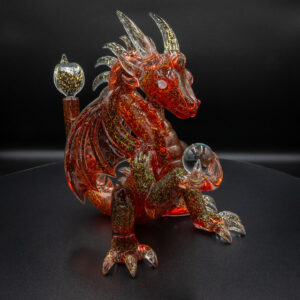 Scoz Red/Gold Mini Dragon