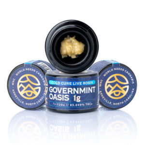 Governmint Oasis Cold Cure Live Rosin (85.049% THCa)