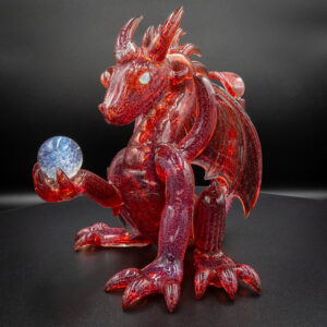 Scoz Red/Magenta Mini Dragon