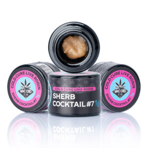 Sherb Cocktail #7 Cold Cure Live Rosin (76.941% THCa)