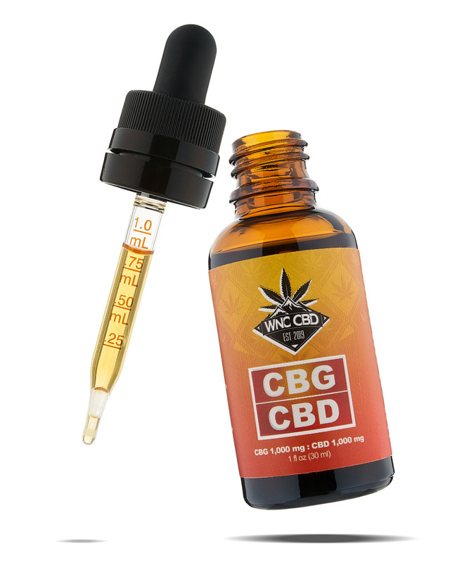 1,000mg CBG : 1,000mg CBD Oil Tincture